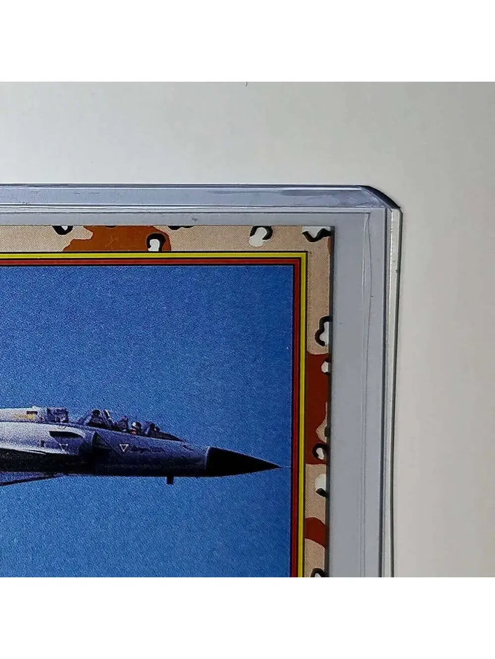 French Mirage Fighter 1991 Topps Desert Storm #18 Card - Picture 4 of 10